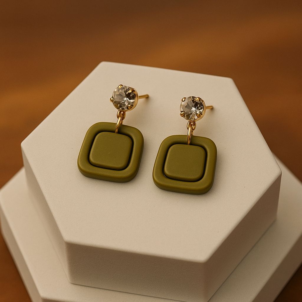 Moss Luxe Earrings