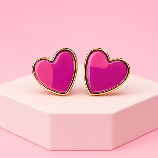 Enchanted Magenta Hearts