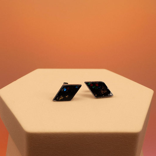 Galaxy Diamond Stud Earrings